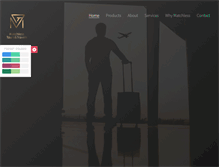 Tablet Screenshot of matchlesstravels.com